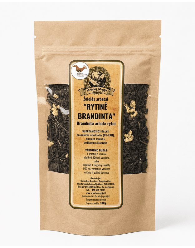 ​Brandinta arbata rytui ,,RYTINĖ BRANDINTA"